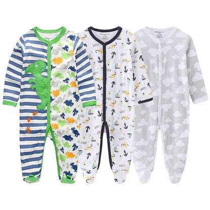 Baby Boy Clothes Set - Printed Newborn Boys Clothing