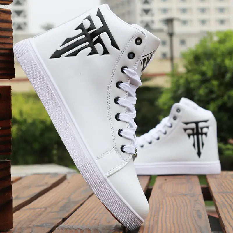 Men's Spring Autumn Vulcanize Comfortable High Top Sneakers