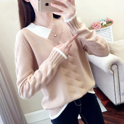 v neck sweaters womens
