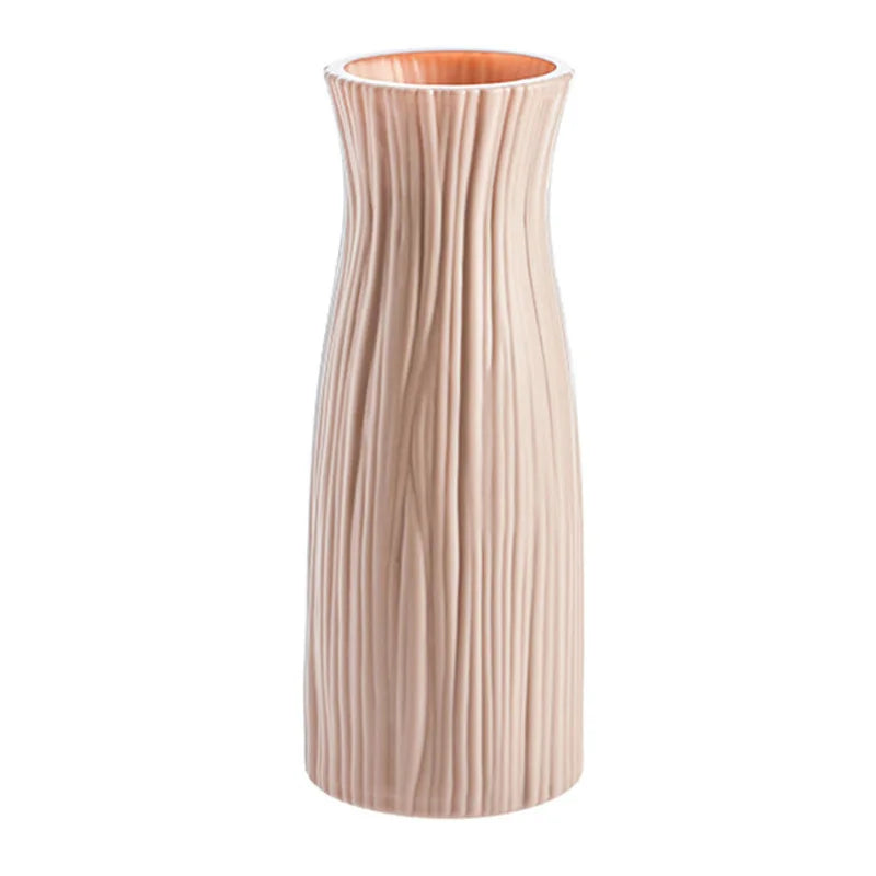 Weißer Keramik-Blumentopf, Heimdekoration, Vase