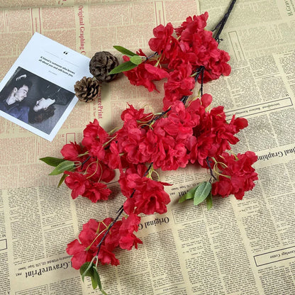 Cerisier artificiel en soie, accessoire de mariage, décoration d'intérieur 