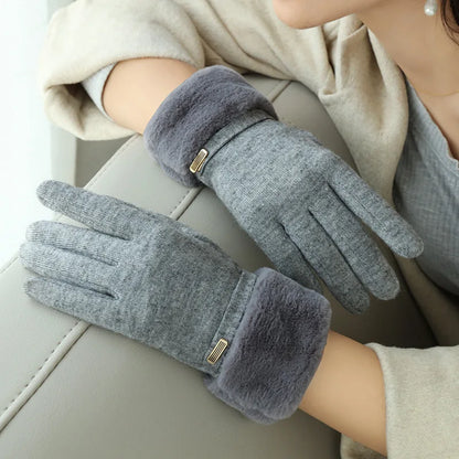 Warm Velvet Touchscreen Gloves