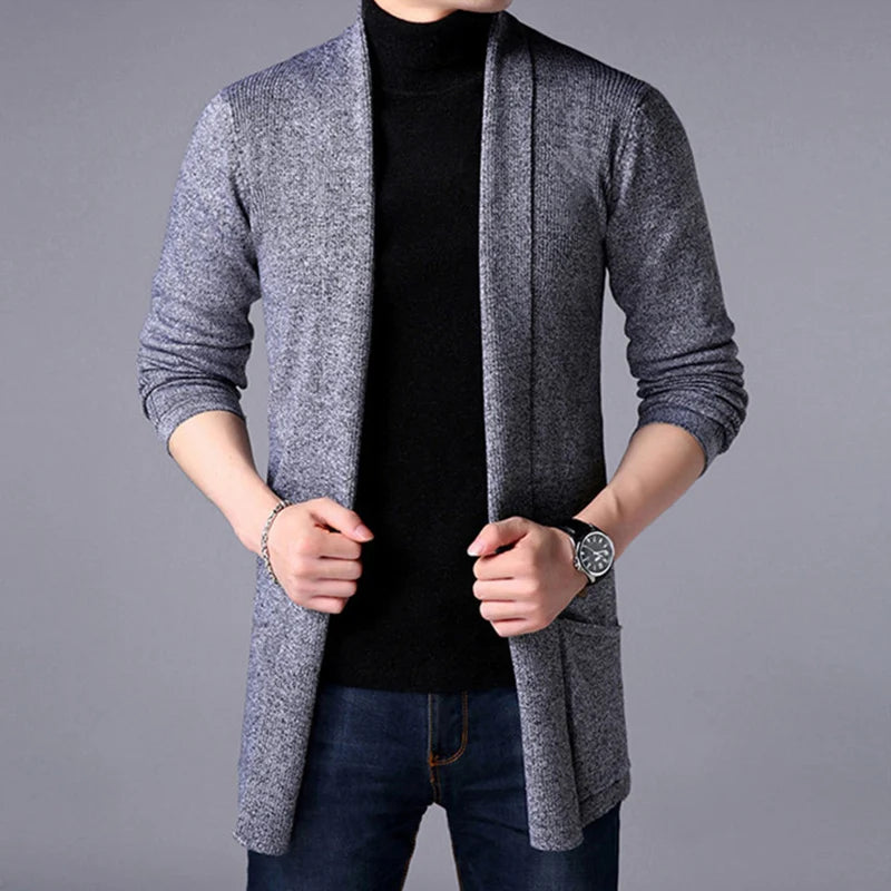 Gilet en maille pour homme - Veste d'affaires confortable 