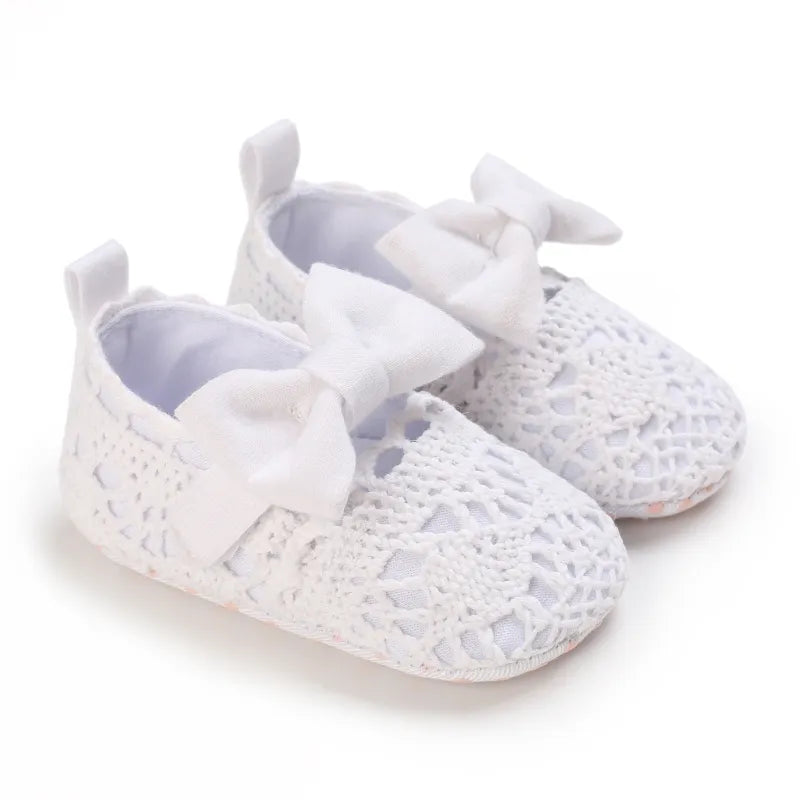 Non-slip Pink Newborn Baby Shoes