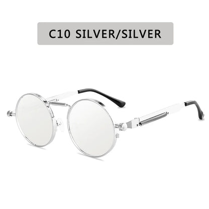 Round Metal Frame Sunglasses