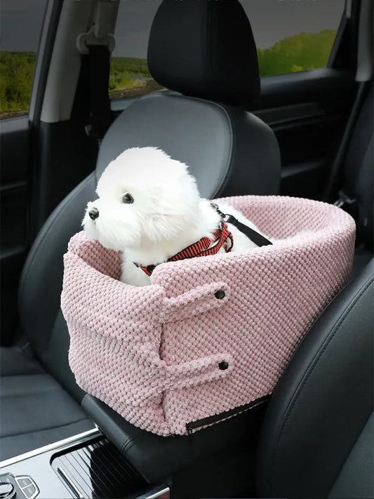 Printed Waterproof Dog Car Booster Seat