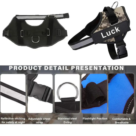 Outdoor Adjustable Dog Harness