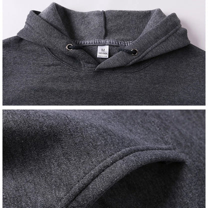 Sweat à capuche de couleur unie pour hommes, survêtements