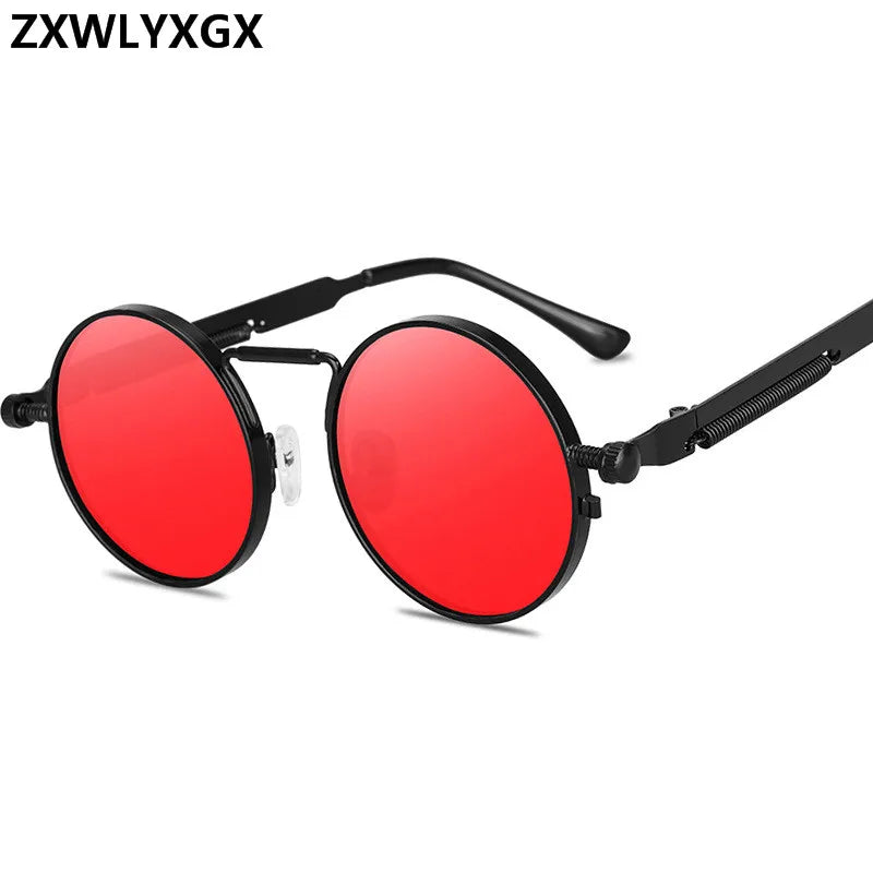 Round Metal Frame Sunglasses