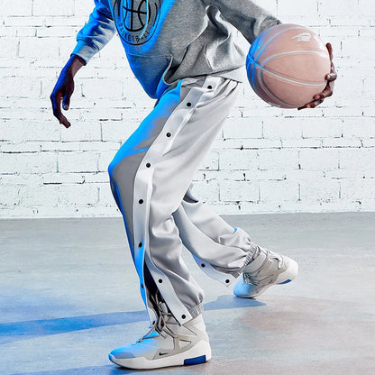 Men's Basketball Training Loose Open Leg Pants Trouser