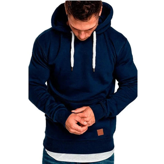 Sweats à capuche couleur pour hommes printemps/automne