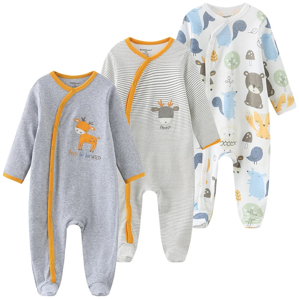 Baby Boy Clothes Set - Printed Newborn Boys Clothing