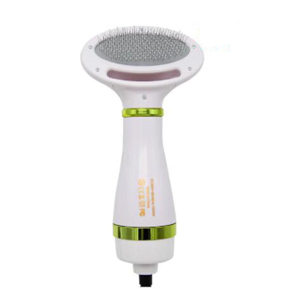 Sèche-cheveux et brosse de toilettage 2 en 1 pour animaux de compagnie