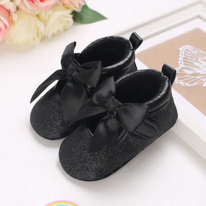 Non-slip Pink Newborn Baby Shoes