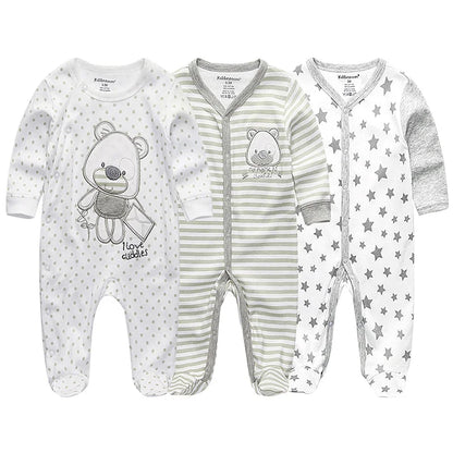 Baby Boy Clothes Set - Printed Newborn Boys Clothing