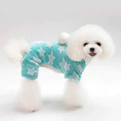 Small Dog Clothes - Autumn Winter Puppy Hooded