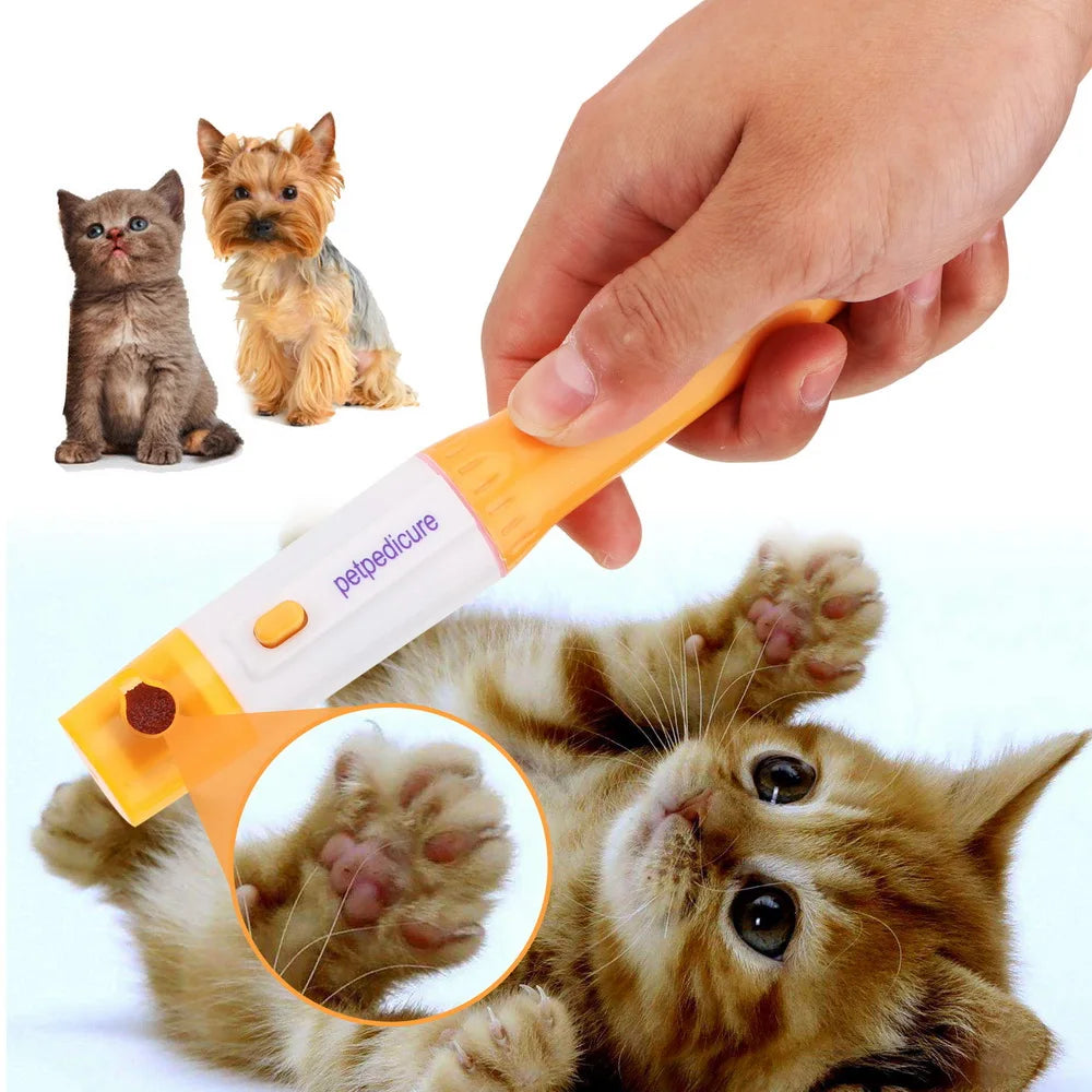 Electric Pet Nail Grinder & Clippers