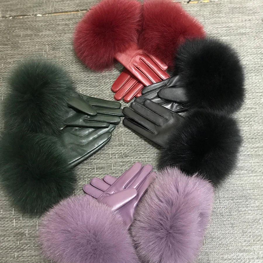 Women's Genuine Sheepskin Gloves