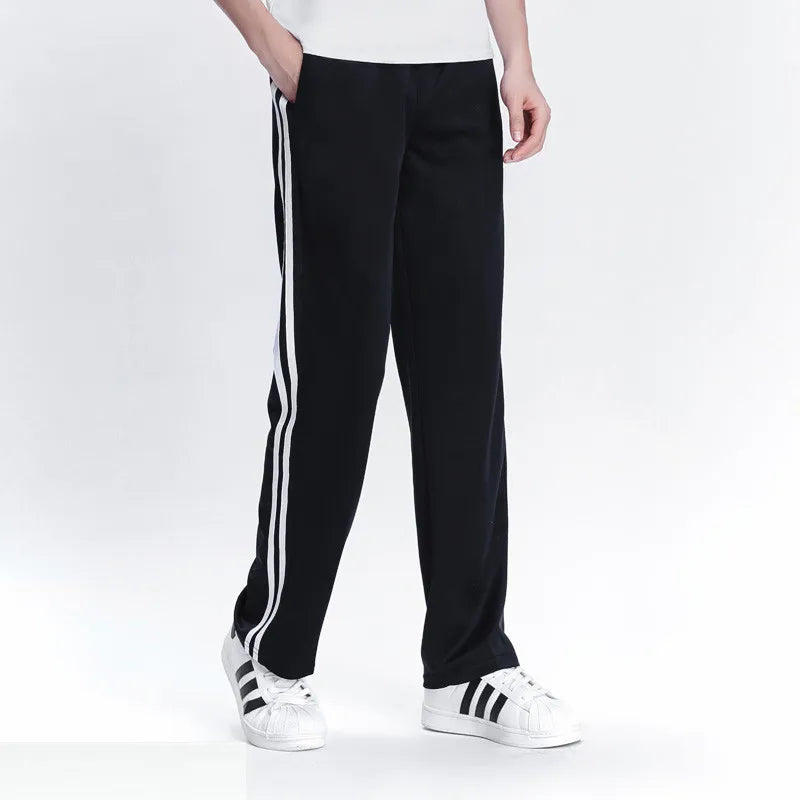 side stripe trousers