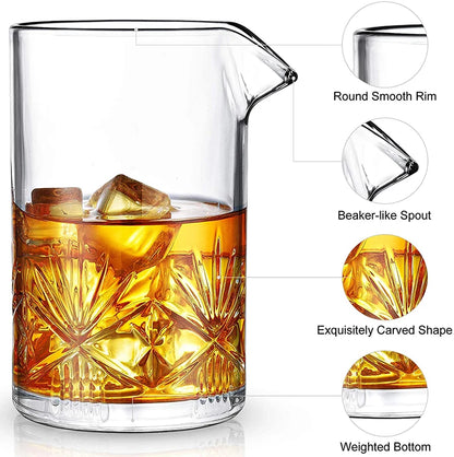 Professional Cocktail Mixing Glass