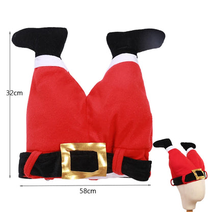 Christmas & Party Decoration Plush Elf Santa Hat