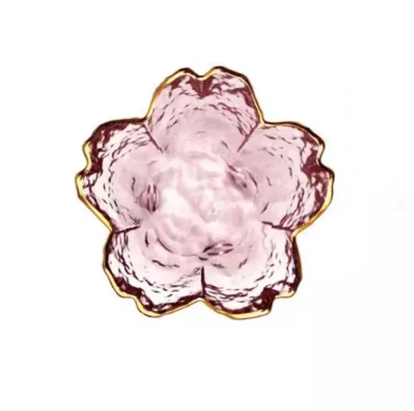 Gold Inlay Mini Nordic Glass Bowl