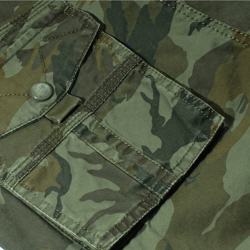 Men's Loose-fit Camo Cargo Shorts