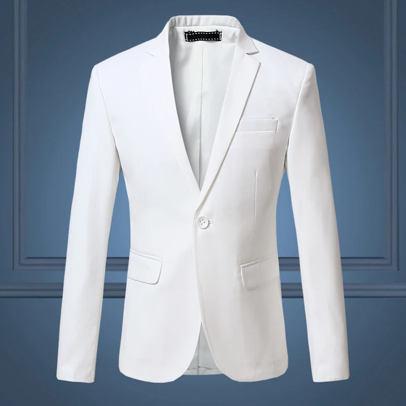 men slim blazer