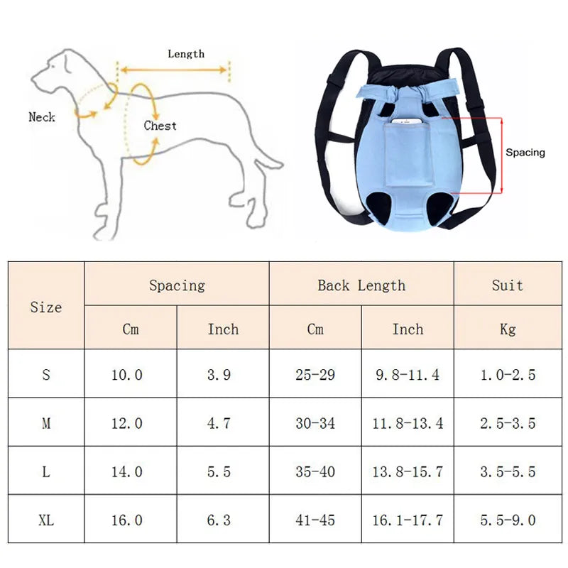 Sac à dos d'extérieur pour animaux de compagnie, pour petits chiens