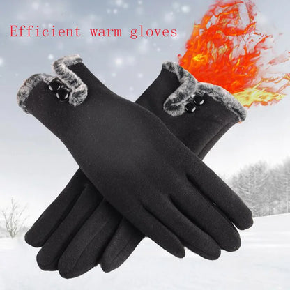 Women's Cashmere Touch Screen Gloves