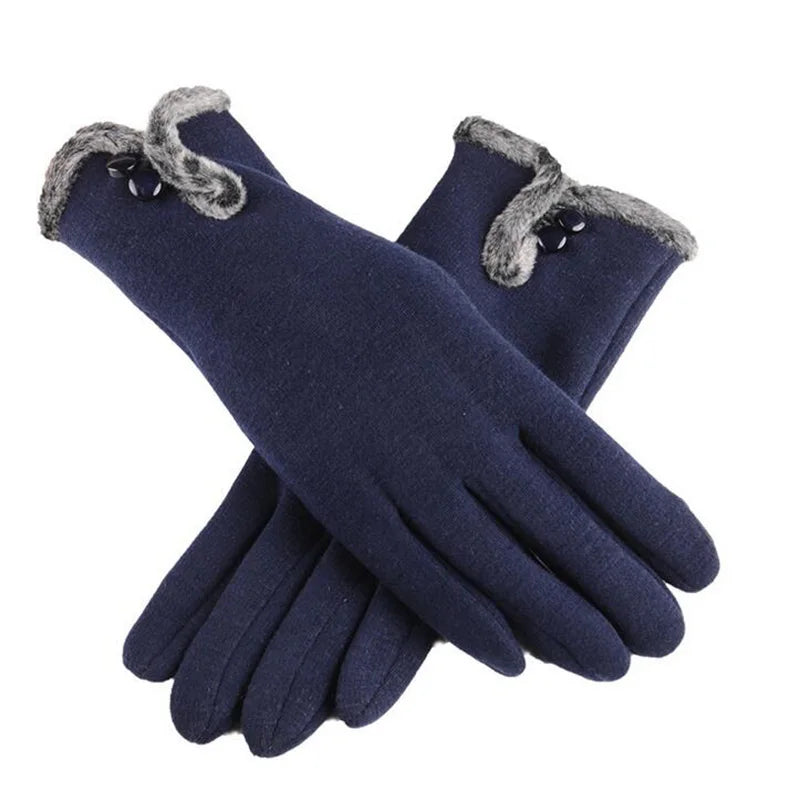 Women's Cashmere Touch Screen Gloves