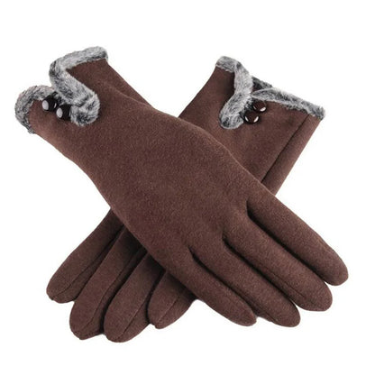 Women's Cashmere Touch Screen Gloves