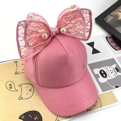 Bob personnalisé vintage pour femme avec nœud en perles 