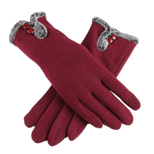 Women's Cashmere Touch Screen Gloves