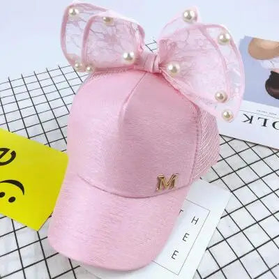 Bob personnalisé vintage pour femme avec nœud en perles 