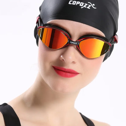 Verstellbare Schwimmbrille mit Beschichtung