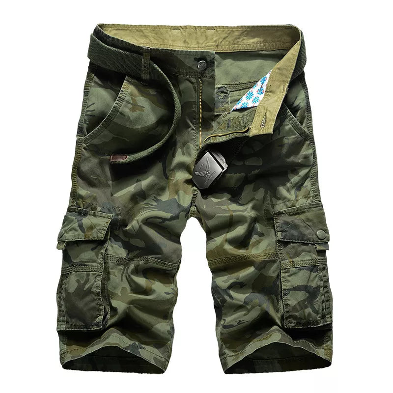 Men's Loose-fit Camo Cargo Shorts