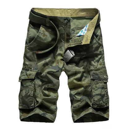 Men's Loose-fit Camo Cargo Shorts