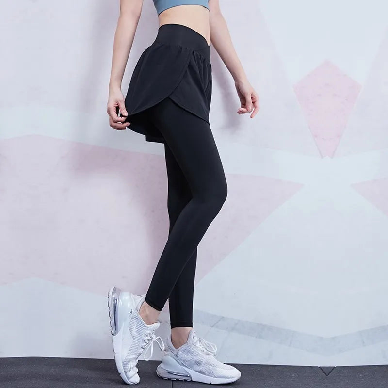 Women's 2-in-1 Yoga Leggings