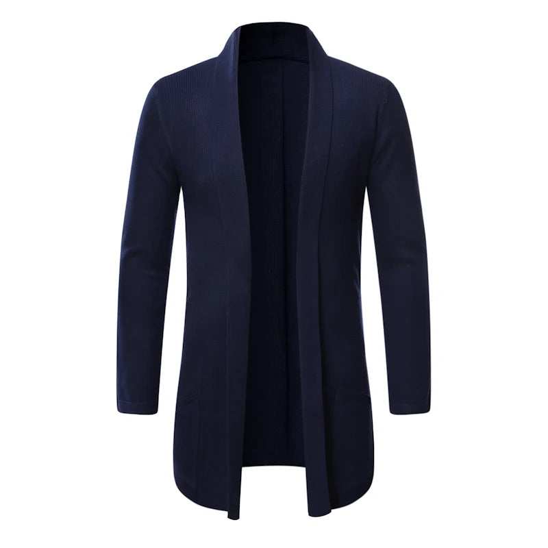 Gilet en maille pour homme - Veste d'affaires confortable 