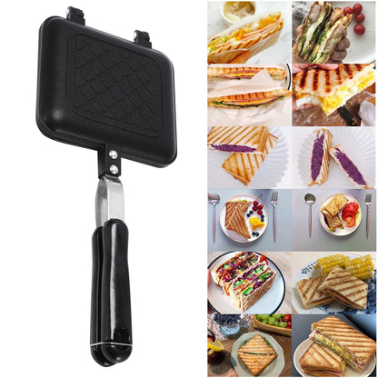Non-Stick Waffle Sandwich Maker & Grill Toaster
