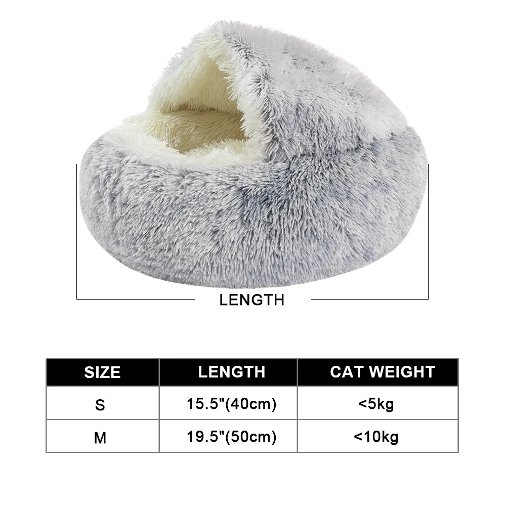 cat bed plush