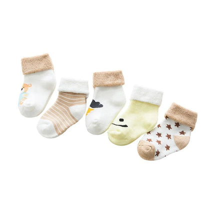 Summer Cotton Newborn Cartoon Socks