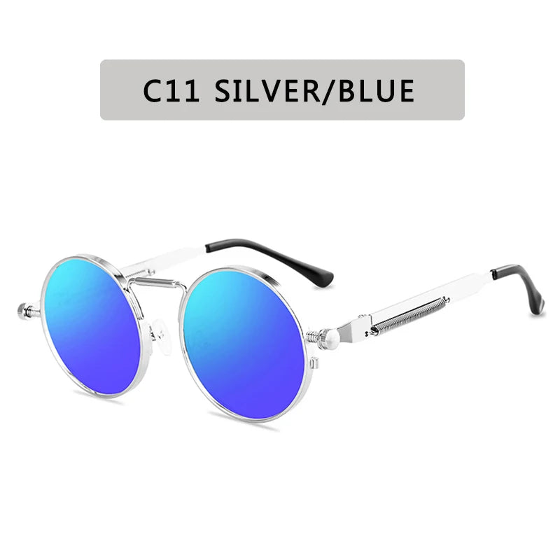 Round Metal Frame Sunglasses