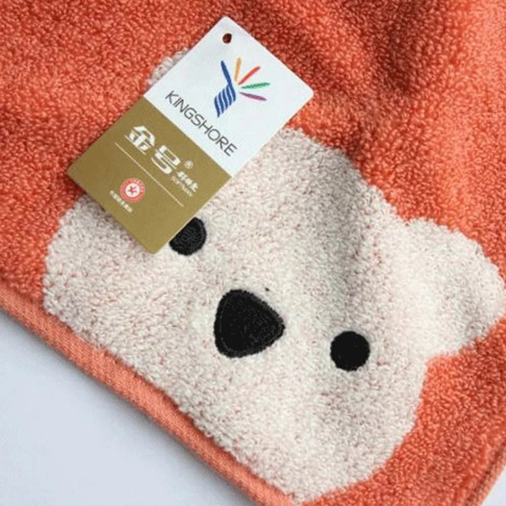 Cute Cartoon Bear Cotton Baby Towels