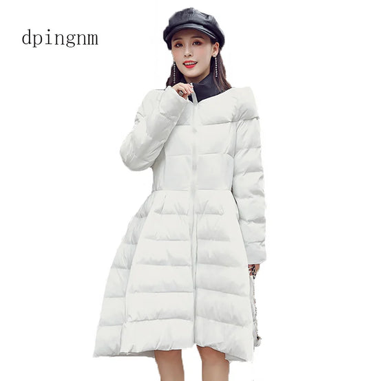 Women's Long Down Cotton Parka