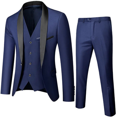 3 piece wedding suit