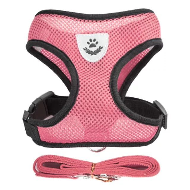 mesh dog harness