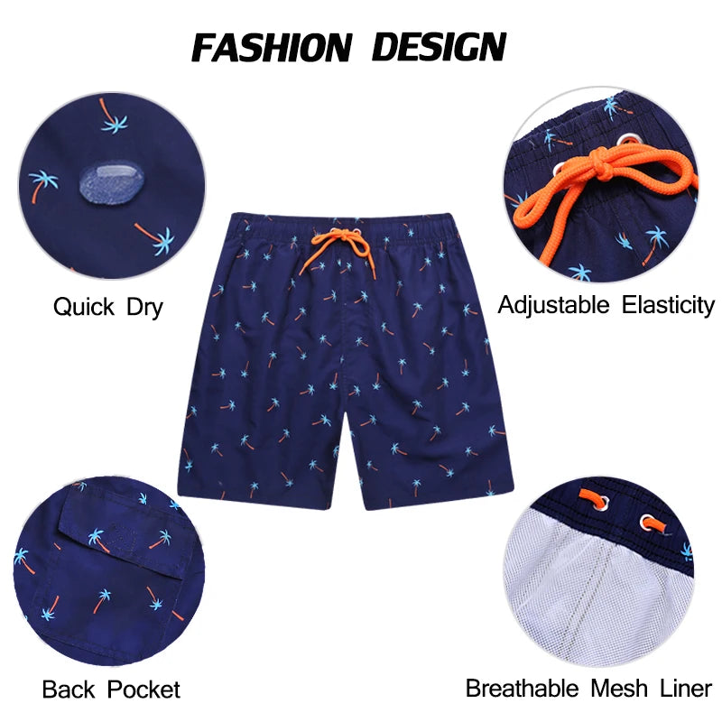 Men's Quick-Drying Beach Board Shorts