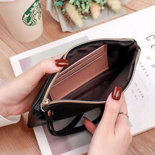 PU Leather Hollow Leaves design Clutches